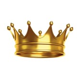تم تاج طلایی crown